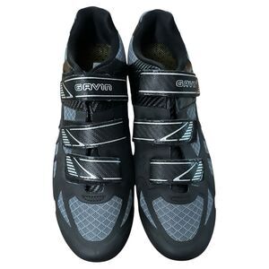 Gavin Black and Gray Cycling Shoes for men or women size EU 44 US men’s 10.5 -11